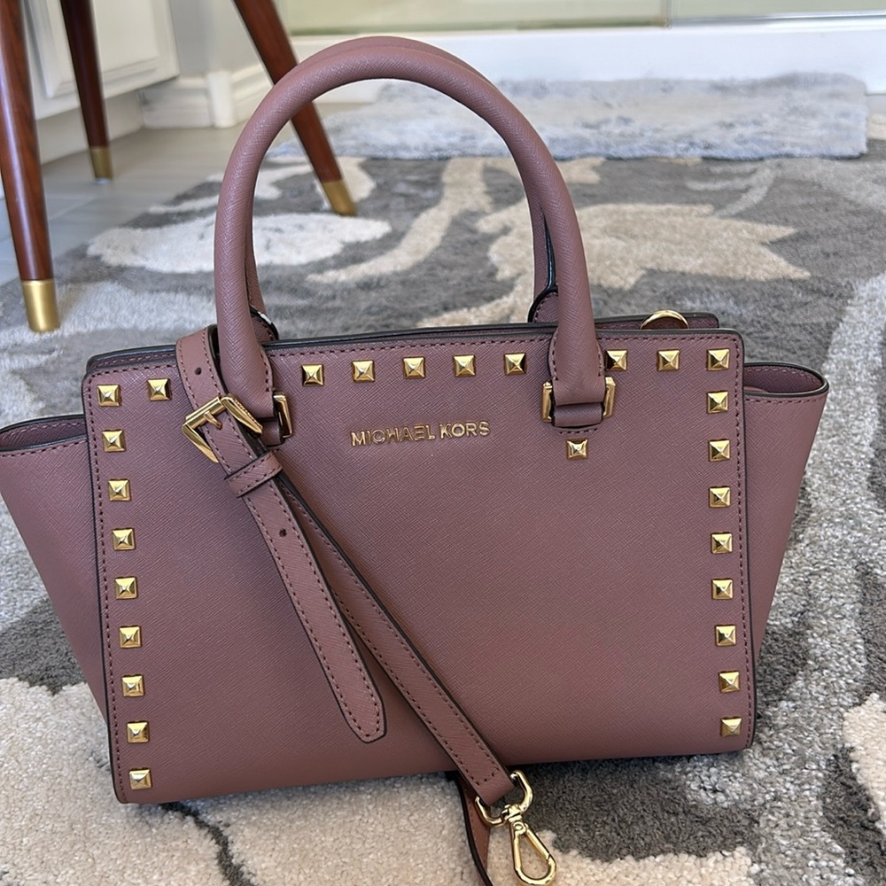 Michael Kors Selma Studded Handbag